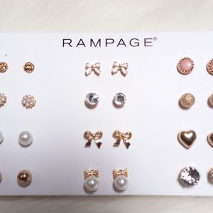 12 Sets Rampage Fashions Earrings